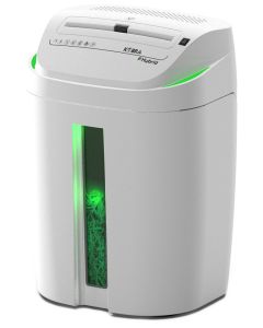 KOBRA skartovač S6-HYBRID/ příčný řez 5,8 mm/ A4/ kapacita 28 listů/ objem koše 40l/ stupeň utajení P2/ bílo-zelený