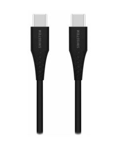 Swissten datový kabelusb-c/usb-c černý 1,2m  (eco balení)