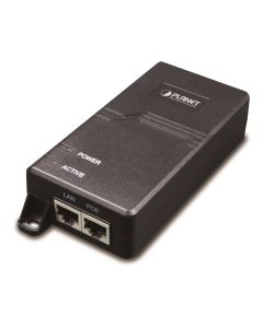 Planet POE-172 Ultra PoE injektor 802.3af/at (60W/56V), 1000Base-T,interní zdroj, na zeď