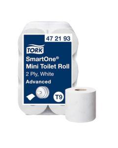 Toaletní papír Tork SmartOne Mini, 2vrstvý,12 rolí