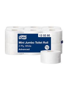 Toaletní papír Tork Mini Jumbo T2, 2vr., 12 rolí