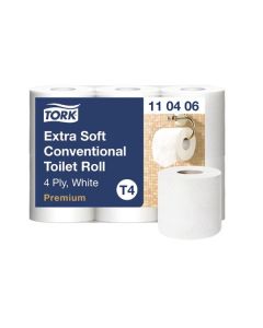 Toaletní papír Tork Premium - T4, 4vrstvý, 6 ks