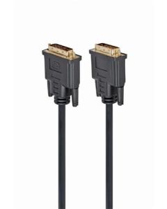Gembird kabel propojovací DVI-DVI, M/M, 1,8m DVI-D dual link