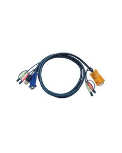 ATEN integrovaný kabel 2L-5302U pro KVM USB 1.8 M pro CS1758