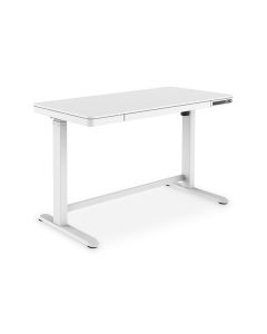 DIGITUS elektrický výškově nastavitelný stůl s USB nabíječkou a zásuvkou 120x60 cm