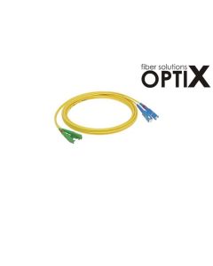 OPTIX E2000/APC-SC optický patch cord 09/125 1m G657A