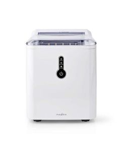 Nedis KAIC100FWT - Výrobník kostek ledu | 1.6 l | 12 kg | Plast
