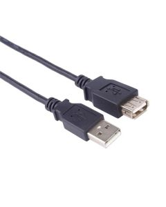 PremiumCord USB 2.0 kabel prodlužovací, A-A, 3m černá