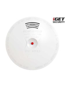 iGET SECURITY EP14 - Bezdrátový senzor kouře pro alarm iGET SECURITY M5, EN14604:2005, dosah 500m