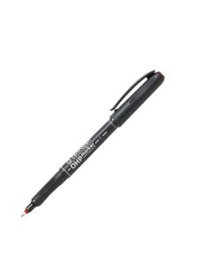 Popisovač na fólie Centropen 2636, červený