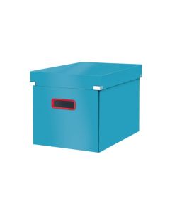 LEITZ Čtvercová krabice  Click&Store COSY, velikost L (A4), klidná modrá
