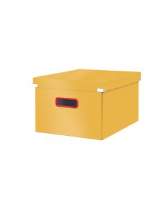 LEITZ Univerzální krabice  Click&Store COSY, velikost M (A4), teplá žlutá