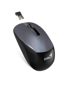 GENIUS NX-7015/ 1600 dpi/ Blue-Eye senzor/ bezdrátová/ kovově šedá