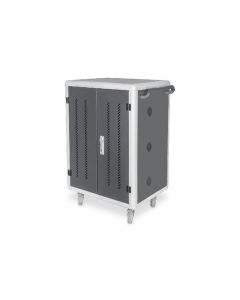 Digitus Nabíjecí vozík pro notebooky a tablety, 30 nabíjecích základen, vhodné až pro 15,6 " zařízení vč. USB, PDU, ventilá