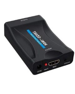 PremiumCord Převodník HDMI na SCART s napájecím zdrojem 230V