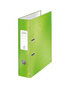 Pákový pořadač Leitz WOW 180° - A4, 8 cm, zelený
