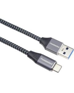 PremiumCord kabel USB-C - USB 3.0 A (USB 3.1 generation 1, 3A, 5Gbit/s) 2m oplet