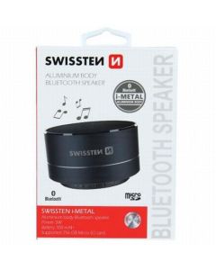 SWISSTEN BLUETOOTH SPEAKER i-METAL BLACK