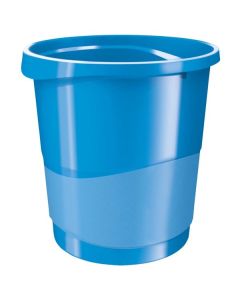 Odpadkový koš Esselte VIVIDA, 14 l, modrý