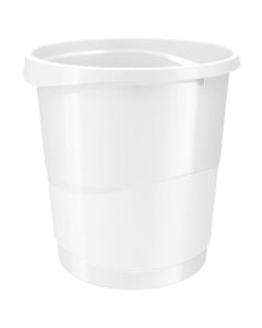 Odpadkový koš Esselte VIVIDA, 14 l, bílý