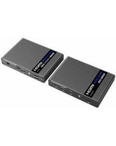 PremiumCord HDMI 2.0 KVM extender Ultra HD 4kx2k@60Hz na 70m s přenosem USB
