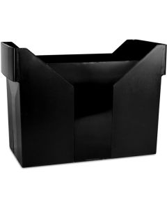 Box na závěsné desky Donau, plastový, černý