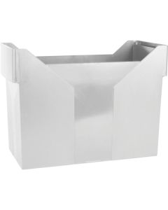 Box na závěsné desky Donau - plastový, šedý