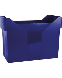 Box na závěsné desky Donau - plastový, modrý navy