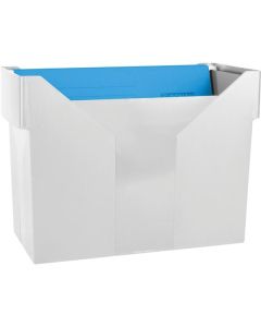 Box na záv. desky Donau vč.5 desek - plast., šedý
