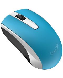 Genius ECO-8100 Myš, bezdrátová, optická, 1600dpi, dobíjecí,USB, modrá