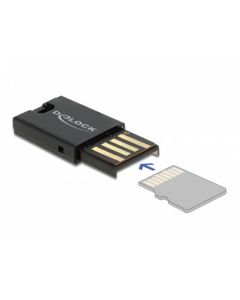 Delock USB 2.0 čtečka karet pro paměťové karty Micro SD