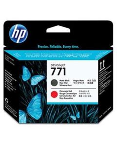 HP Printhead 771/Black matte + Red chromatic
