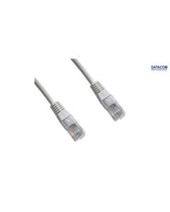 DATACOM Patch cord UTP CAT6 0,5m bílý