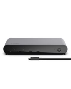 Belkin Thunderbolt 4 Pro Dock - podpora 3 displejů až 8K, TB4, USB-C, USB-A, HDMI, SD, GbE, Audio, Mac/PC