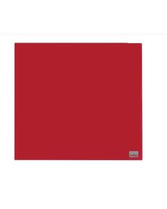 Nobo skleněná červená tabule 300 x 300 mm