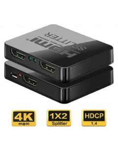 PremiumCord HDMI splitter 1-2 porty, s napájením z USB, 4K, FULL HD, 3D