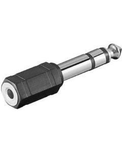 PremiumCord Adaptér 6,3mm Stereo plug - 3,5mm Stereo jack Male/Female