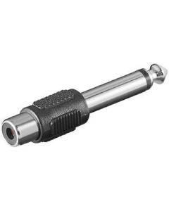 PremiumCord Adaptér 6,3mm Mono plug - 1xCINCH Male/Female
