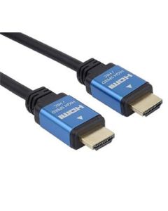 PremiumCord Ultra HDTV 4K@60Hz kabel HDMI 2.0b kovové+zlacené konektory 2m