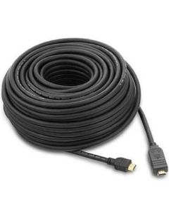 PremiumCord HDMI High Speed with Ether. kabel se zesilovačem, 15m, 3x stínění, M/M, zlacené konektory, černý