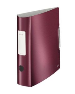 LEITZ Mobilní pořadač  180° Active STYLE, 75 mm, granátově červená