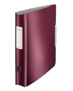 LEITZ Mobilní pořadač  180° Active STYLE, 50 mm, granátově červená