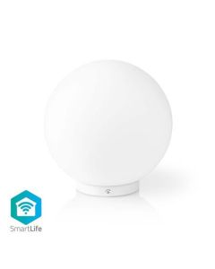 Nedis WIFILM10CWT - Chytré světlo Wi-Fi | Kulaté | Průměr: 200 mm | 360 lm | RGB/Warm to Cool White | 2700 - 6500 K, G 