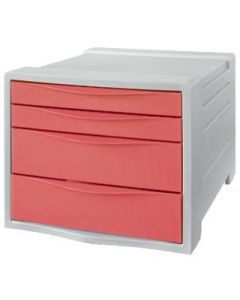 NOBO Zásuvkový box Esselte Colour'Breeze, korálová