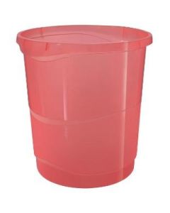 Esselte Odpadkový koš Colour'Breeze, 14 l, korálová