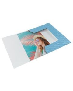 Esselte desky na dokumenty Esselte Colour'Breeze, kartonové, svěží modrá