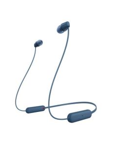 SONY WIC100L.CE7 bezdrátová sluchátka do uší - blue