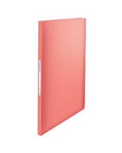 Esselte katalogová kniha měkká Esselte Colour'Breeze, 40 kapes, korálová