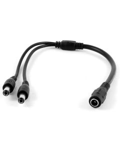 XtendLan Napájecí kabel/splitter 1 na 2, jack 2,1mm, průměr kabelu 1mm/0,3mm