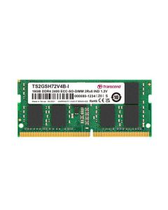 Transcend paměť 16GB Industrial ECC SODIMM DDR4 2400 2Rx8 1Gx8 CL17 1.2V